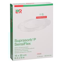 SUPRASORB P SensiFlex multisite border 16x20cm