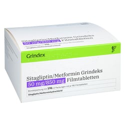 Sitagliptin/Metformin Grindeks 50 mg/850 mg