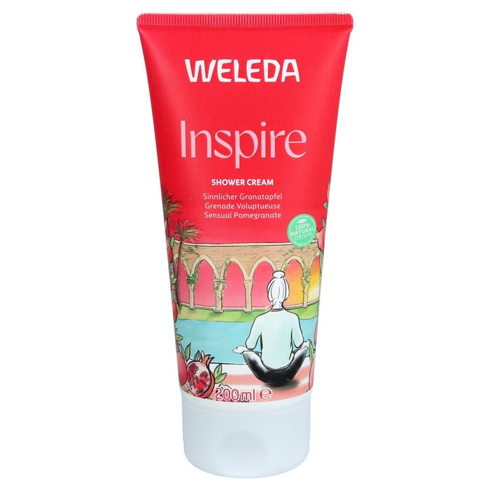 WELEDA Inspire Shower Cream Granatapfel