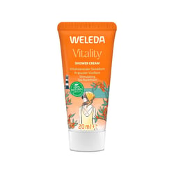 WELEDA Vitality Shower Cream Sanddorn vitalisier.