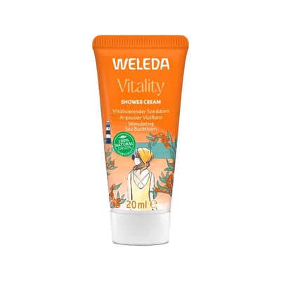 WELEDA Vitality Shower Cream Sanddorn vitalisier. Produktbild 1