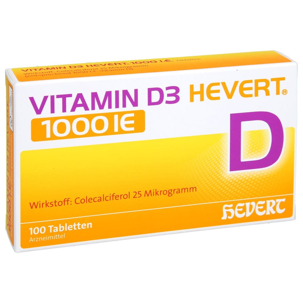 Vitamin D3 Hevert 1000 I.E.