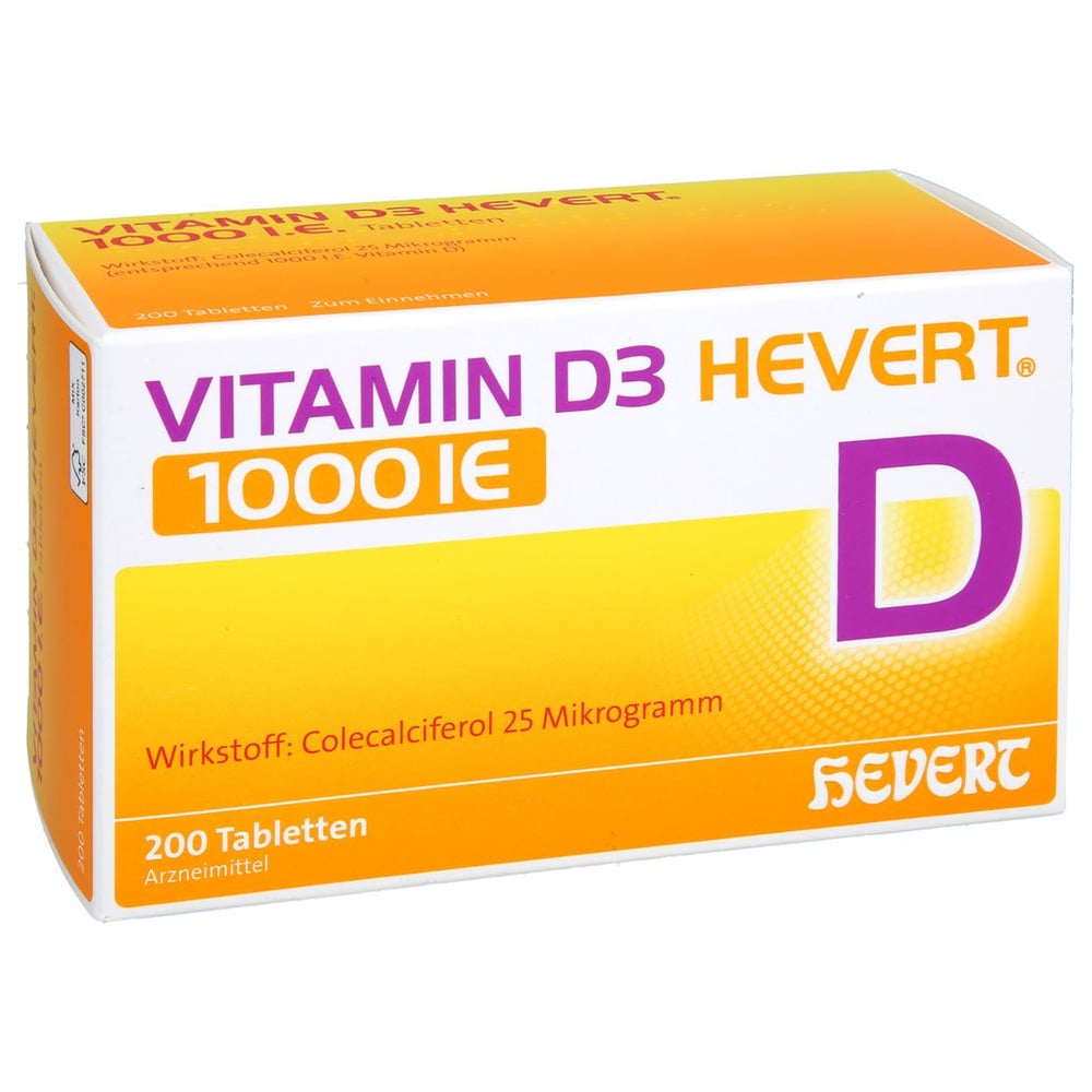Vitamin D3 Hevert 1000 I.E.