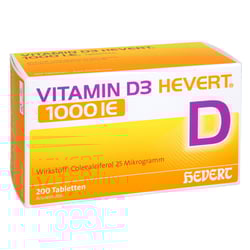 Vitamin D3 Hevert 1000 I.E.
