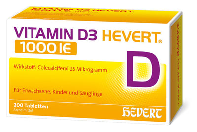 Vitamin D3 Hevert 1000 I.E. Produktbild 1