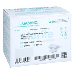 Ligasano Weiss 1x5x5 cm St