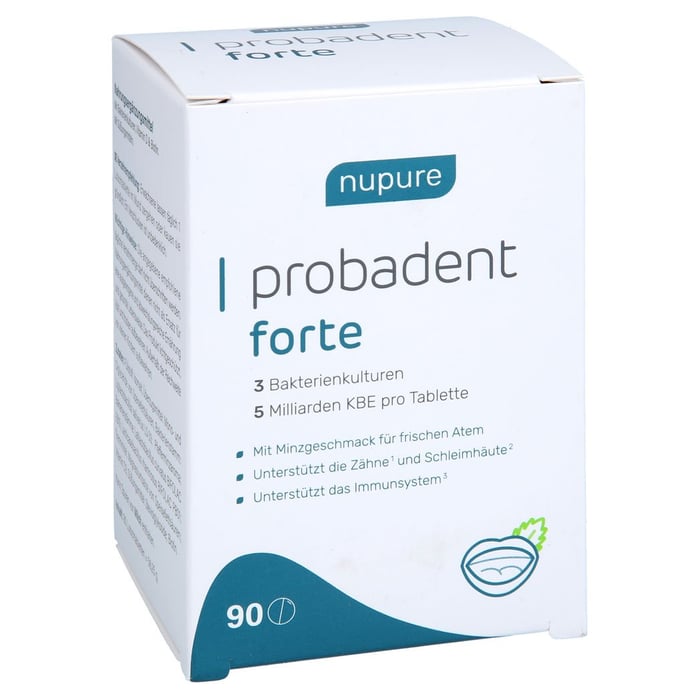 NUPURE probadent forte 3 Bakt.Kult.5 Mrd.KBE Lut.