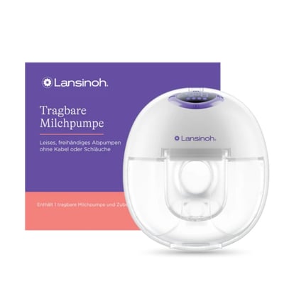 Lansinoh Tragbare Milchpumpe