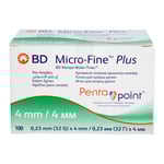 BD Micro-fine+ 4 Pen-Nadeln 0,23x4 mm + Prisoma