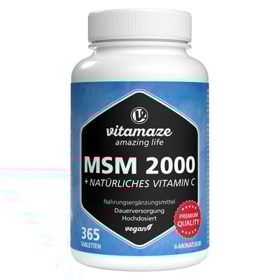 Msm 2000+vitamin C Acerola