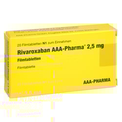 Rivaroxaban AAA-Pharma 2,5 mg