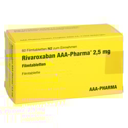 Rivaroxaban AAA-Pharma 2,5 mg