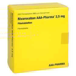 Rivaroxaban AAA-Pharma 2,5 mg