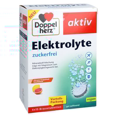 Doppelherz Elektrolyte zuckerfrei Brausetabletten