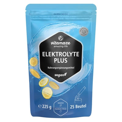 ELEKTROLYTE Plus Vitamin C+B-Vitamine Zitrone Plv.