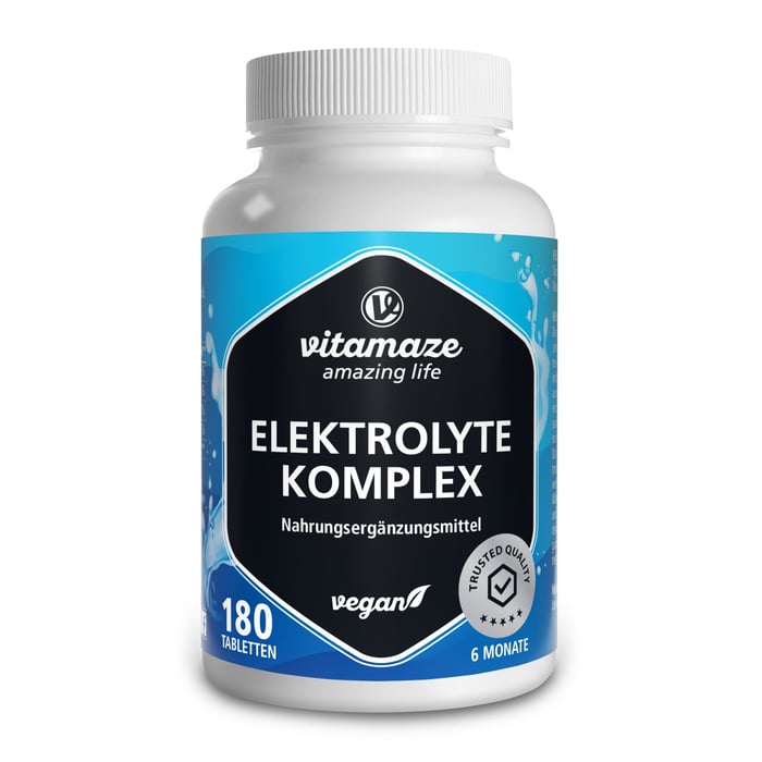 ELEKTROLYTE Komplex Tabletten mit Magnesium vegan