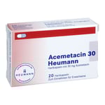 ACEMETACIN 30 Heumann Hartkapseln