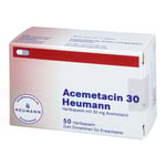 ACEMETACIN 30 Heumann Hartkapseln