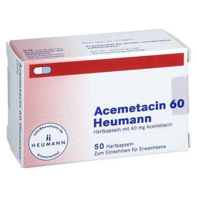 ACEMETACIN 60 Heumann Hartkapseln