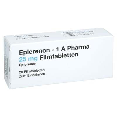 Eplerenon-1A Pharma 25 mg Produktbild 1