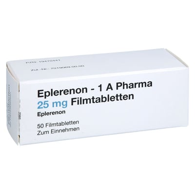 Eplerenon-1A Pharma 25 mg Produktbild 1