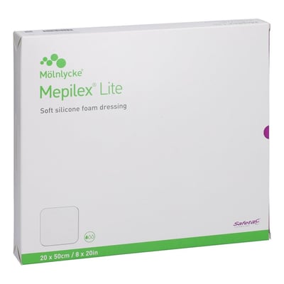 MEPILEX Lite Schaumverband 20x50 cm steril Produktbild 1
