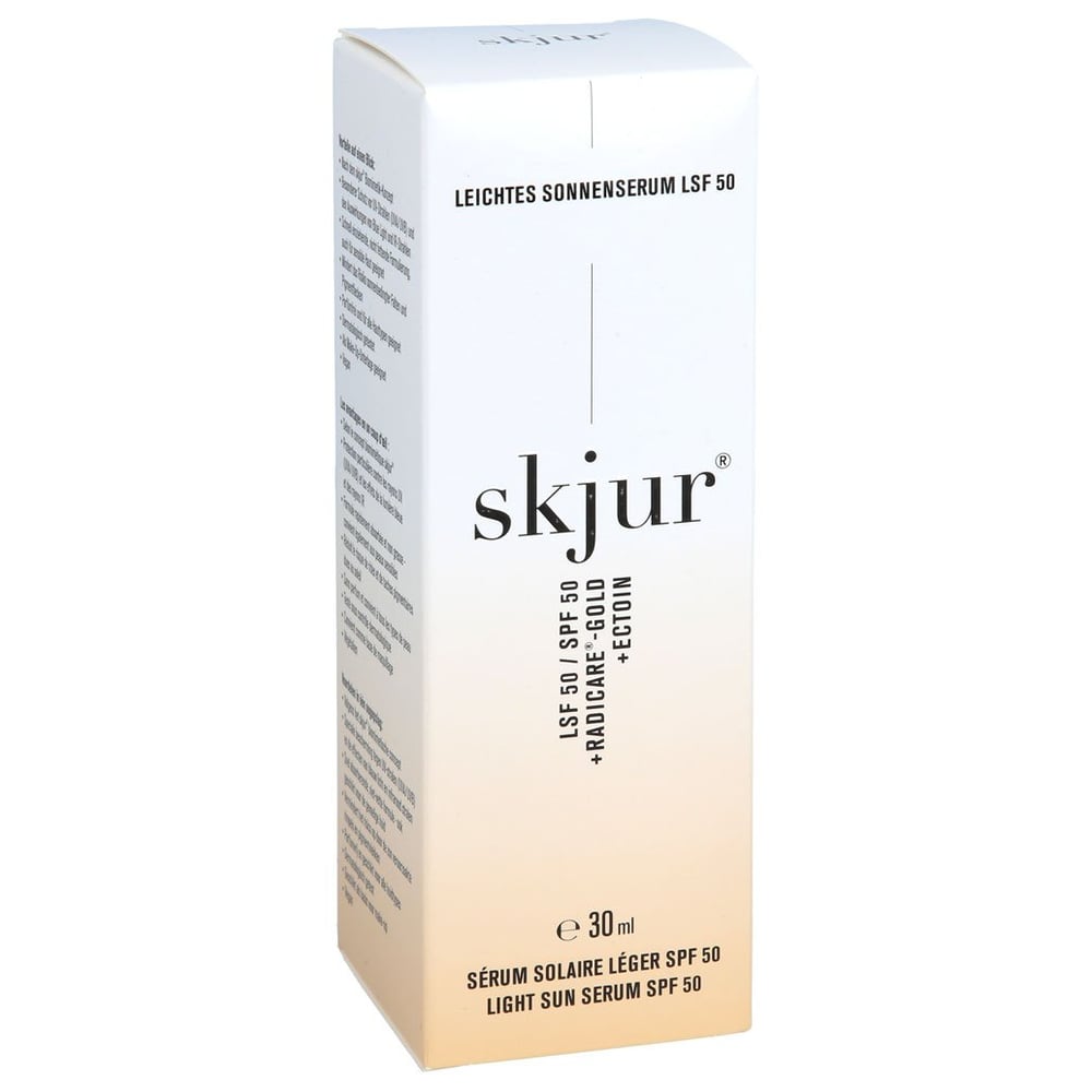 SKJUR leichtes Sonnenserum LSF 50
