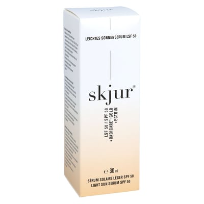 SKJUR leichtes Sonnenserum LSF 50