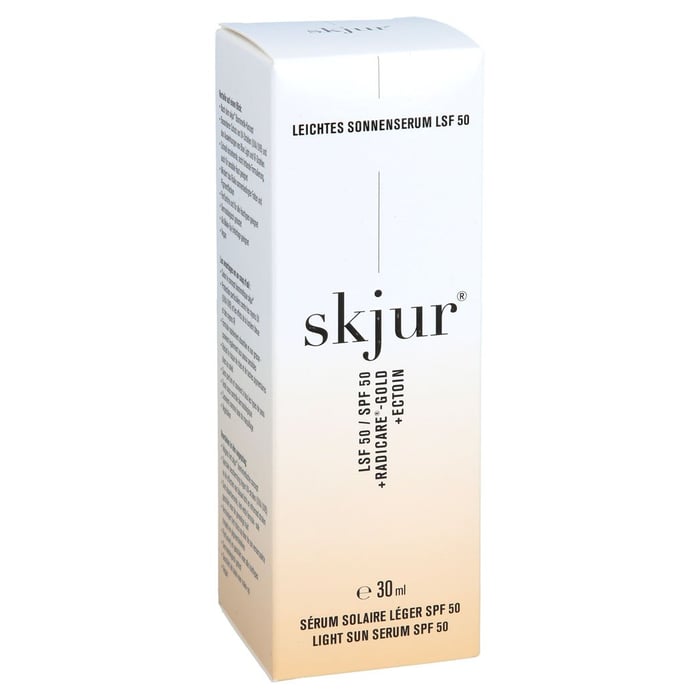 SKJUR leichtes Sonnenserum LSF 50