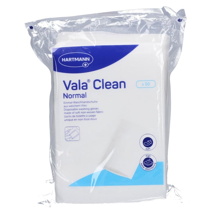 VALACLEAN Normal Einmal-Waschhandschuhe