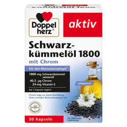 DOPPELHERZ Schwarzkümmelöl 1800 Kapseln