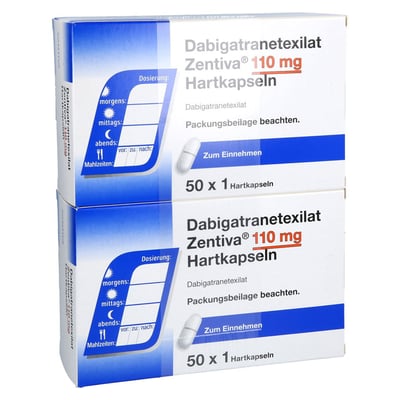 Dabigatranetexilat Zentiva 110 mg