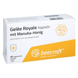 BEECRAFT Gelee Royale Kapseln mit Manuka-Honig