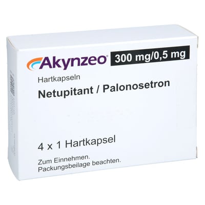 Akynzeo 300 mg/0,5 mg Produktbild 1