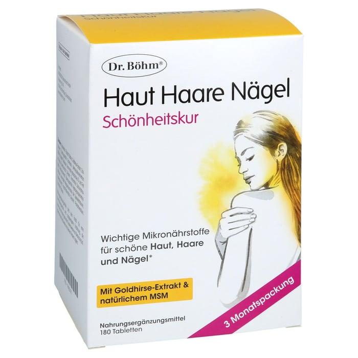 DR.BÖHM Haut Haare Nägel Schönheitskur Tabletten