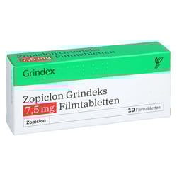 Zopiclon Grindeks 7,5 mg