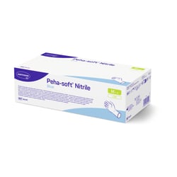 PEHA-SOFT nitrile blue Unt.Hands.unsteril pf M