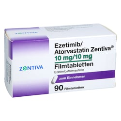 Ezetimib/Atorvastatin Zentiva 10 mg/10 mg