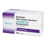 Ezetimib/Atorvastatin Zentiva 10 mg/40 mg Produktbild 3