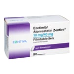 Ezetimib/Atorvastatin Zentiva 10 mg/40 mg Produktbild 1