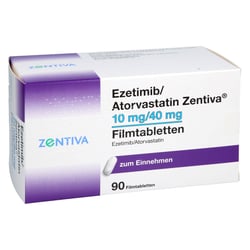 Ezetimib/Atorvastatin Zentiva 10 mg/40 mg