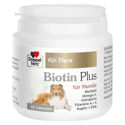 Doppelherz für Tiere Biotin Plus Tabletten Hunde