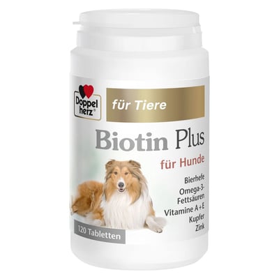 DOPPELHERZ für Tiere Biotin Plus Tabletten f.Hunde Produktbild 1