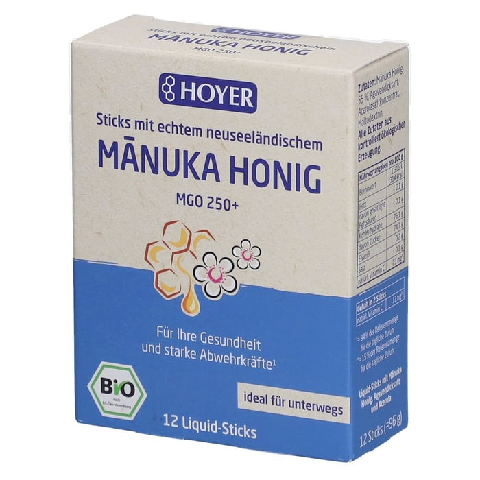 Manukahonig Liq St Mgo250+