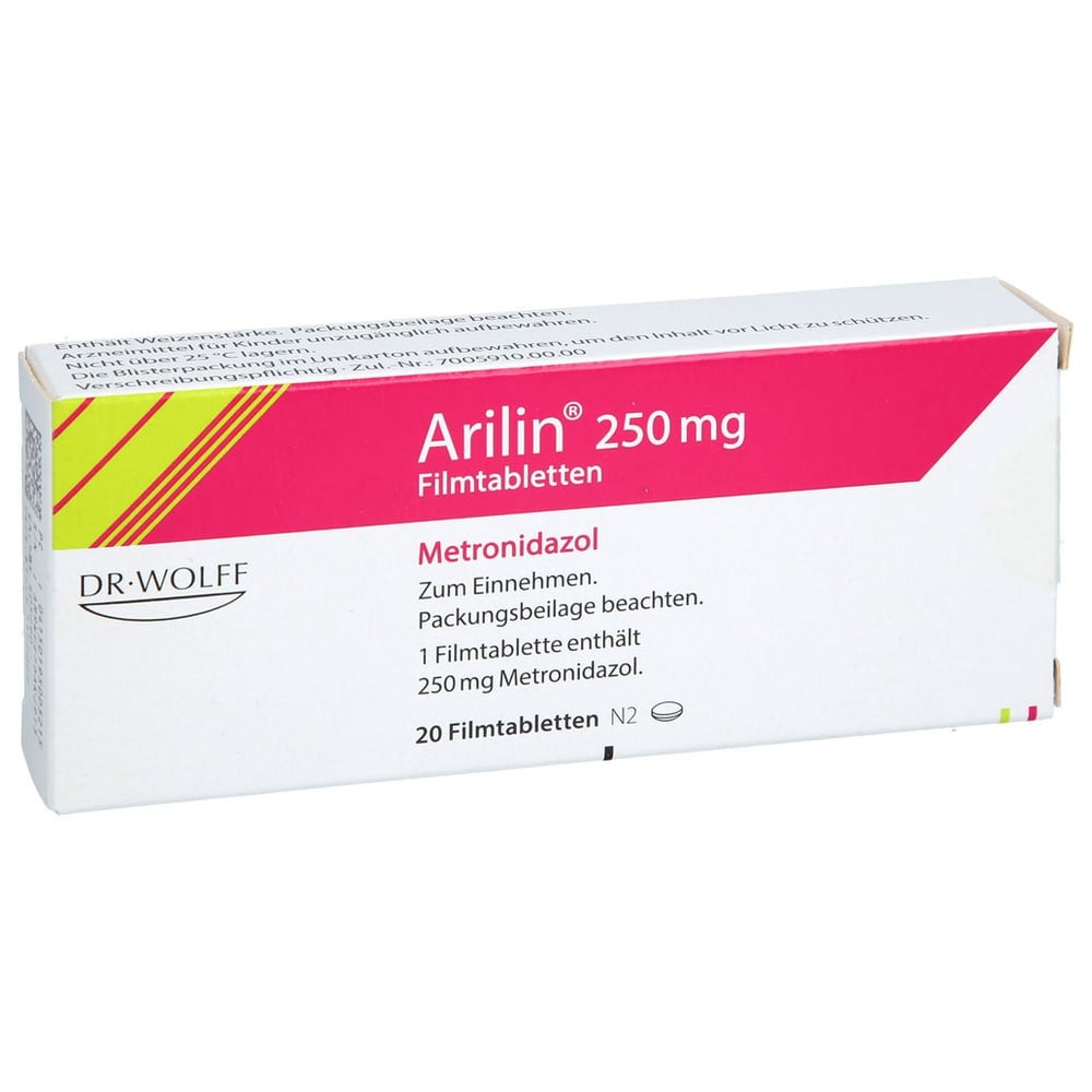 Arilin 250 mg Filmtabletten