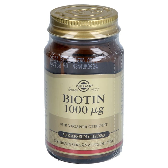 SOLGAR Biotin 1000 µg Kapseln