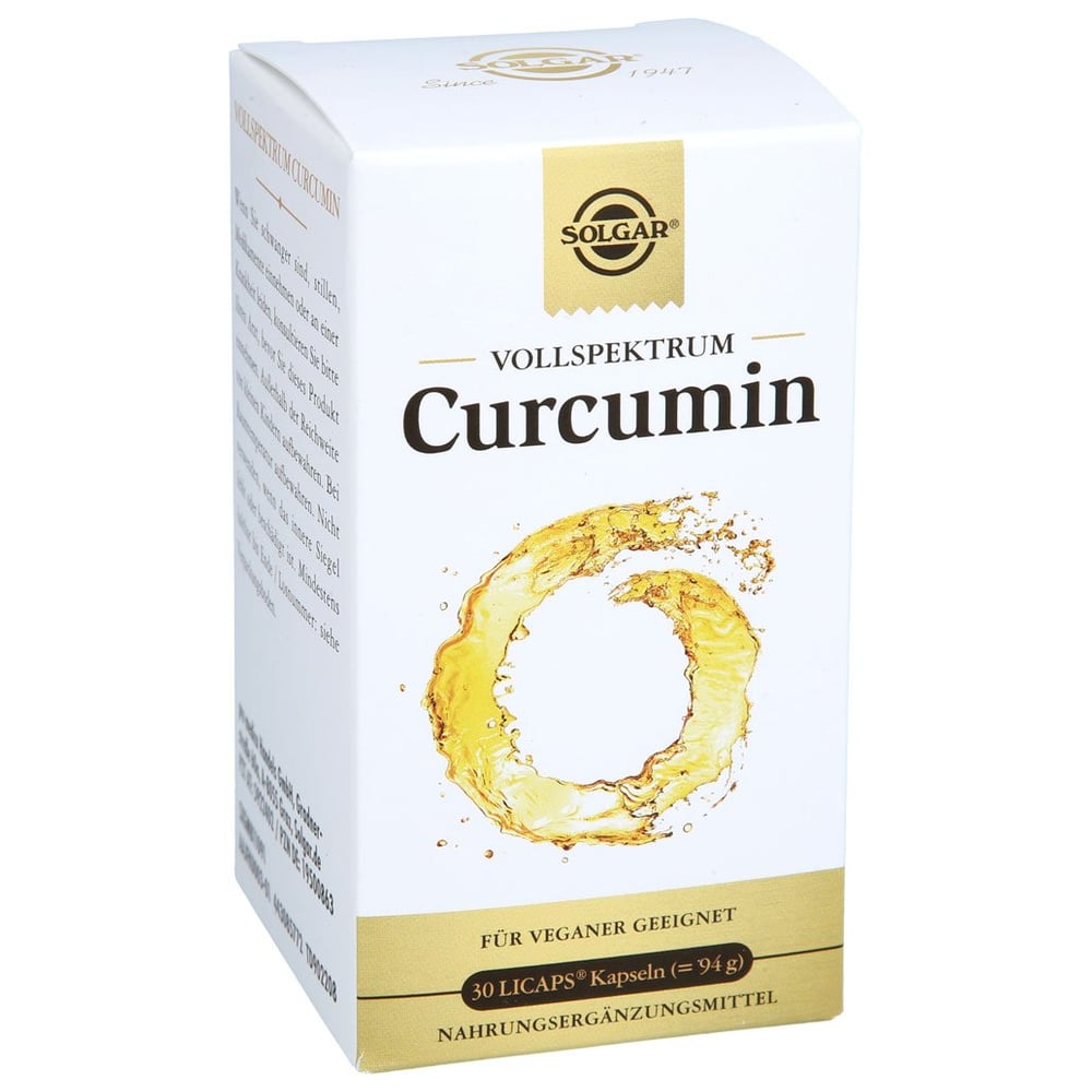 SOLGAR Vollspektrum Curcumin Kapseln