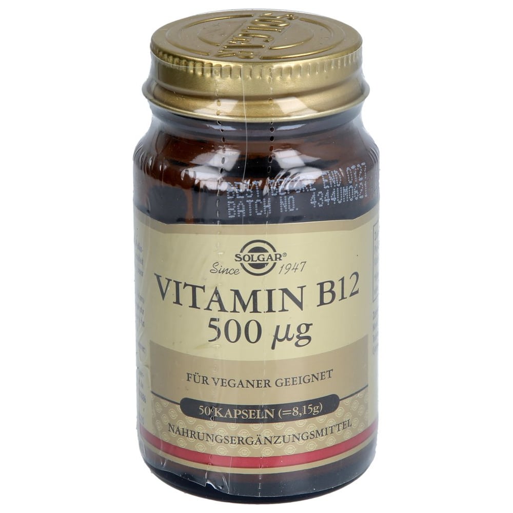 SOLGAR Vitamin B12 500 µg Kapseln