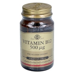 SOLGAR Vitamin B12 500 µg Kapseln