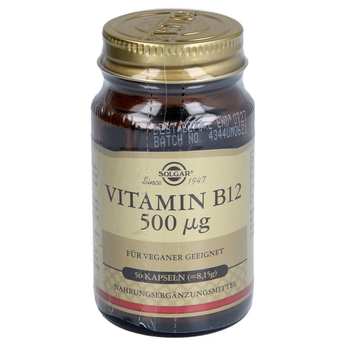 SOLGAR Vitamin B12 500 µg Kapseln
